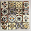 Flat Colors rich Waterjet Marble Mosaic panels Marble 3D print Mosaic