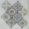 Decorative Colored drawing Waterjet Marble Mosaic for Kitchen