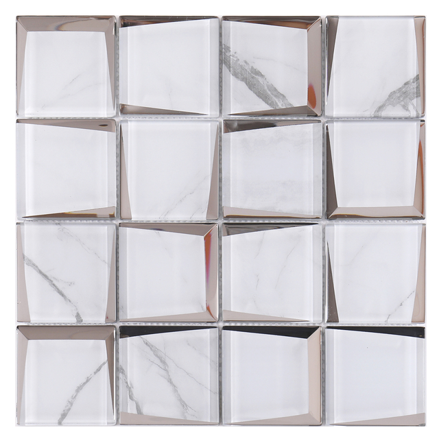 Electroplated glass Mosaic