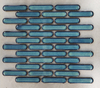 Olive green finger ceramic mosaic tile for wall
