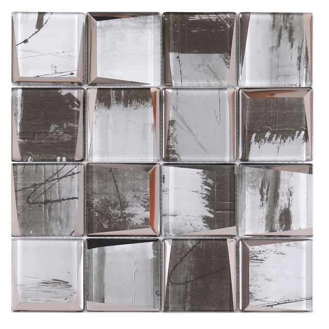 Electroplated glass Mosaic