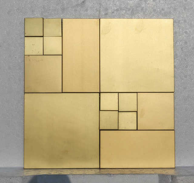 Classic Golden Copper Mosaic for Floor Wall Ceiling