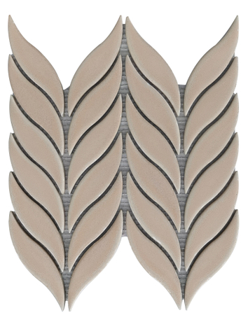 Herringbone Mosaic Pink Mosaic