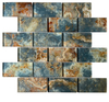 sheet wall tiles Glass Mosaic