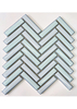 Crack Pattern Interior Glass Mosaic Recycled Glass