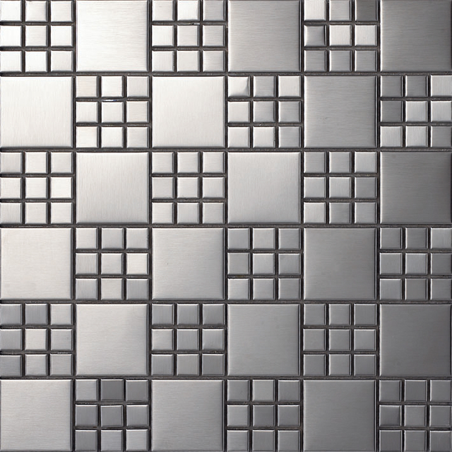 Background Stainless Steel Mosaic