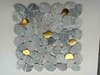 Natural Polished River Pebble Stone Mosaic