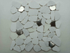 Decorative Black Stone Pebble Design Mosaic for Flooing