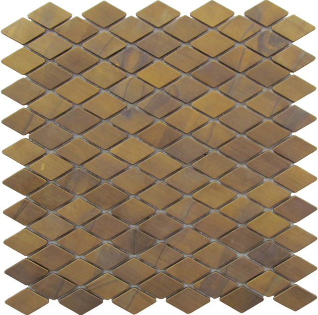 Metallic Copper Mosaic Tiles for Backsplash