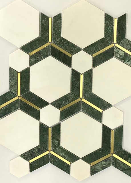 Sparkle Water - Jet Mosaic