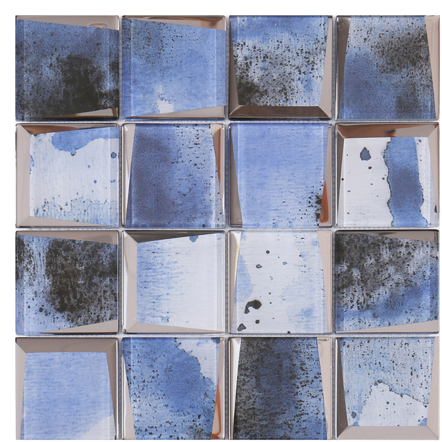 Electroplated glass Mosaic