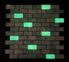 Glowing glass Mosaic of swimming pool