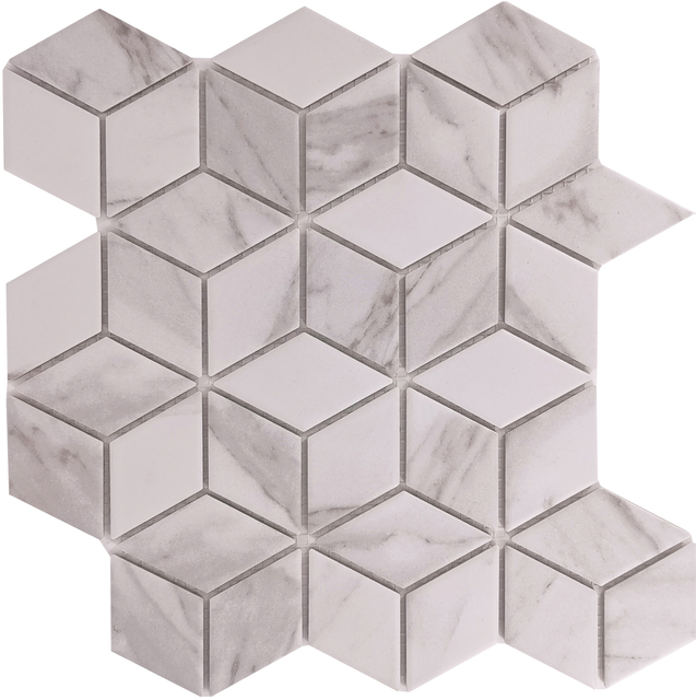 Diamond Glazed Ceramic Mosaic for Wall Decoration 