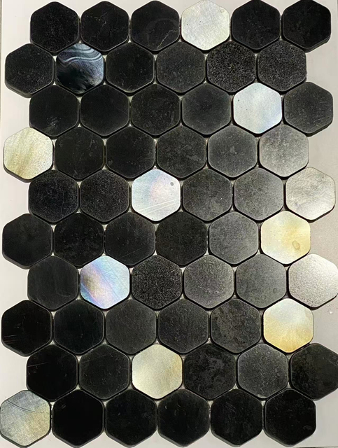 Sparkle Water - Jet Mosaic