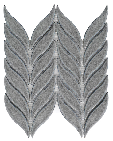 Herringbone Mosaic Grey Mosaic