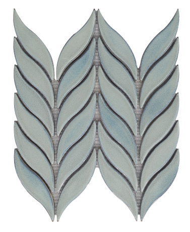 Herringbone Mosaic Grey Mosaic