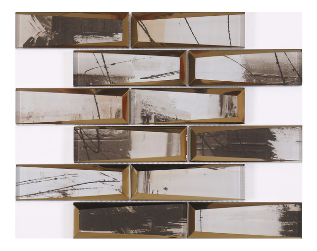 Modern high-end inkjet print glass mosaics