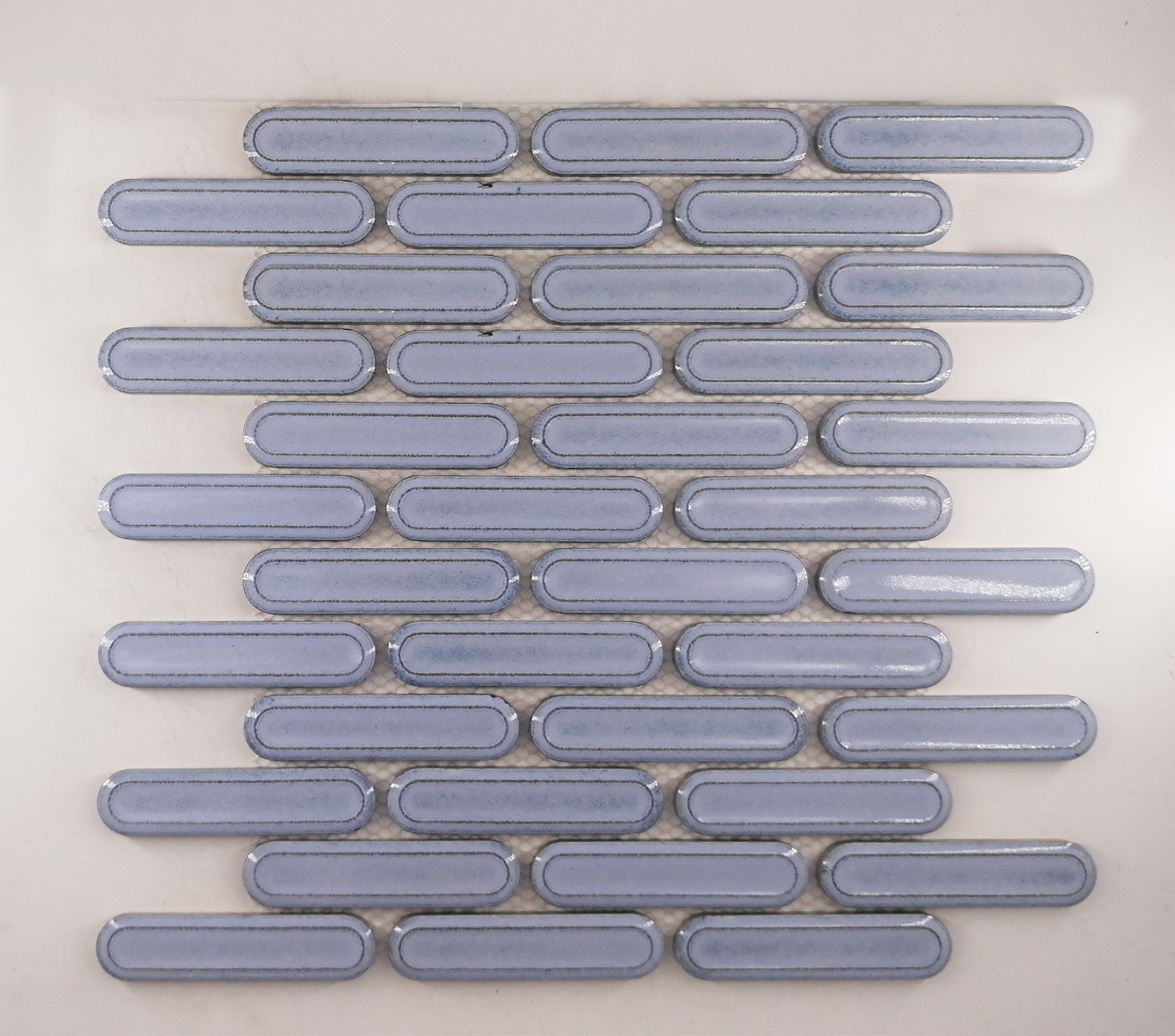 Glazed Ceramic Finger Mosaic for Wall