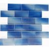 Yellow Flower Pattern Indoor Laminated Glass Mosaic
