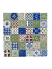 Rectangle Living Room Glass Mosaic
