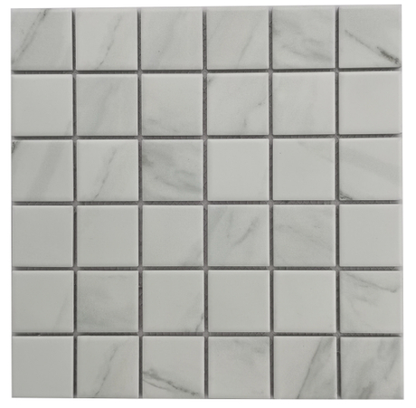 Square ceramic mosaic tile for shower floor