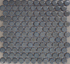 Circles+Penny Round Mosaic Grey Mosaic