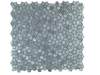 Hexagon Aluminum Mosaic Blue Mosaic DIY aluminum alloy Mosaic