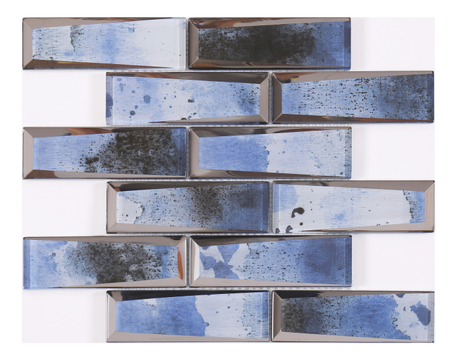 Modern high-end inkjet print glass mosaics